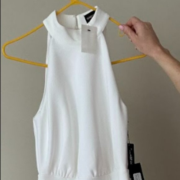 HALTER SHEATH DRESS - GABRIELLE UNION COLLECTION New York & Company - Picture 2 of 2